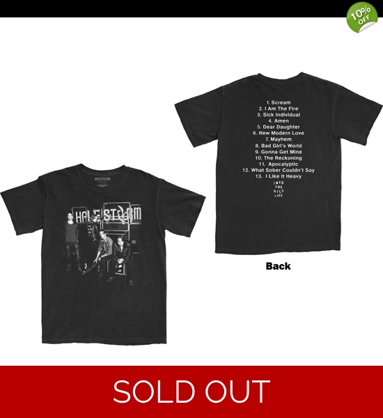 Halestorm - The Wild Cover T-Shirt